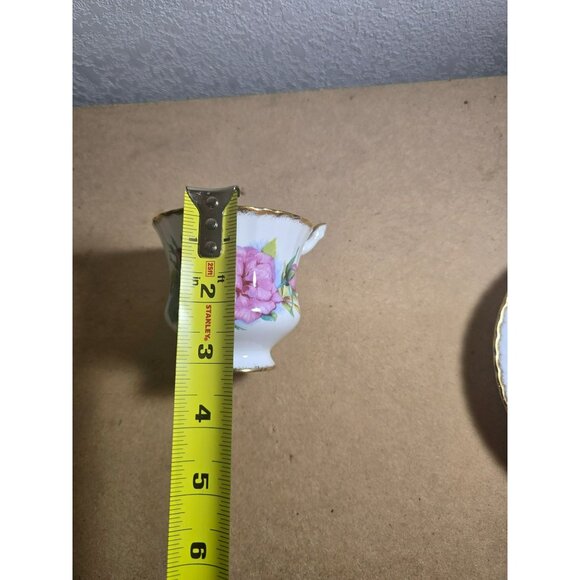 VTG Paragon Cup Saucer Made in England Pink Roses NOTE: Handle on Cup is Broken - Picture 5 of 8